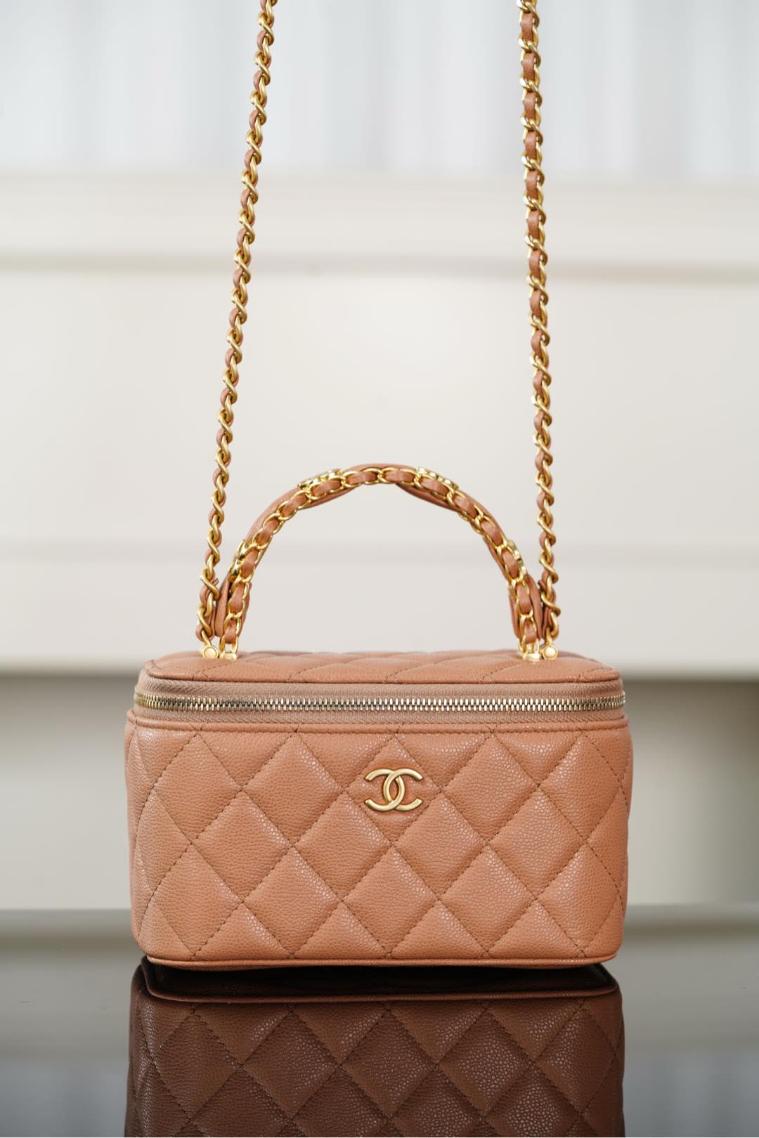 [팬더] 샤넬 25 탑핸들 배니티 백 핑크