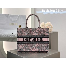 [팬더샵] 디올 북토트 백 핑크 멀티 컬러 미디엄 36*28*16