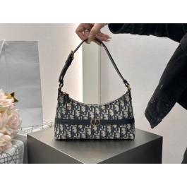 [팬더샵] 디올 30 몽테인 미니 호보백 오블리크 블루 24*14*6