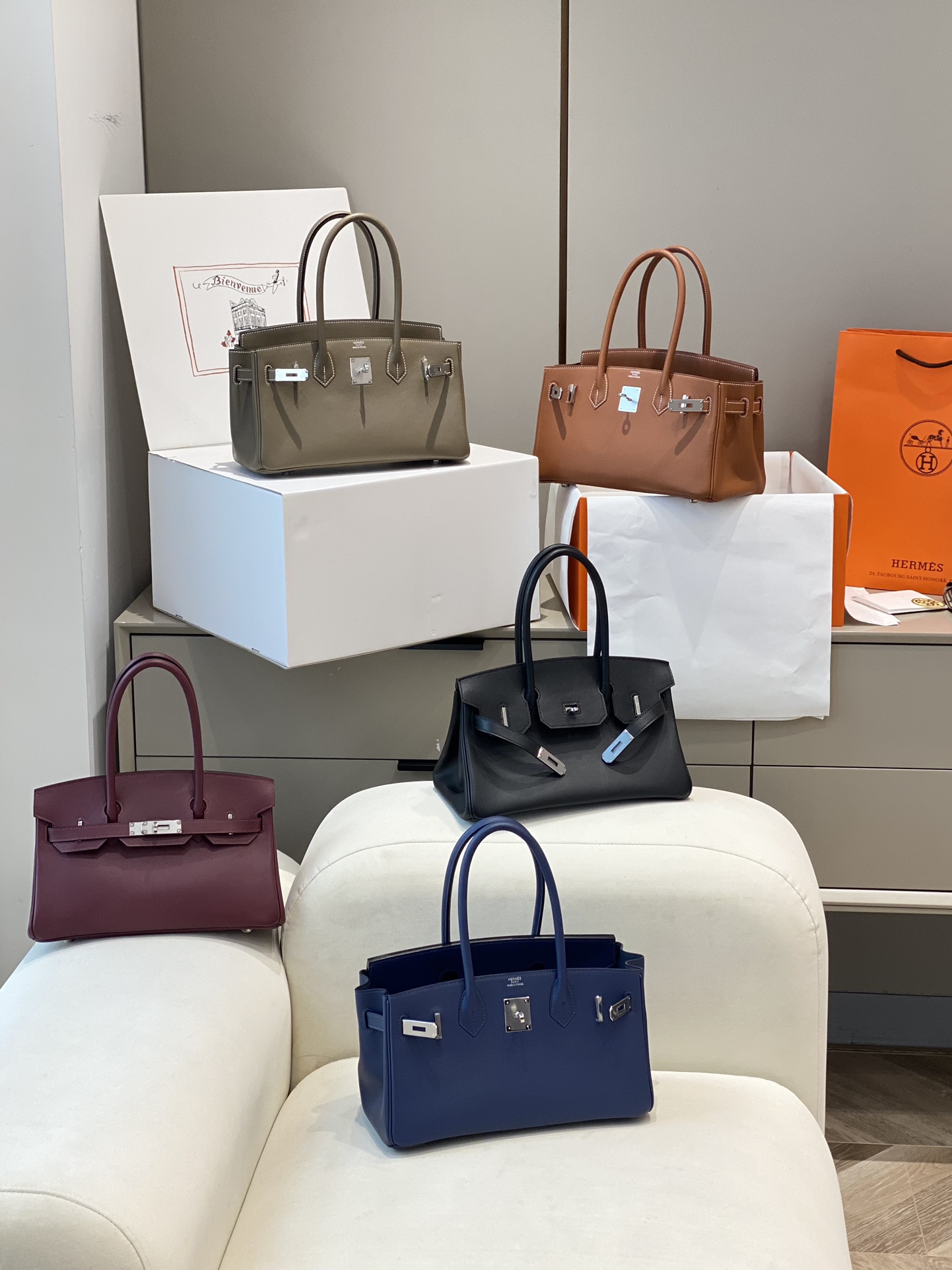 [다바오] 에르메스  버킨 숄더백 29*