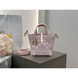 [팬더샵] 디올 뚜주흐 버티컬 나노 토트백 핑크 13*15*12