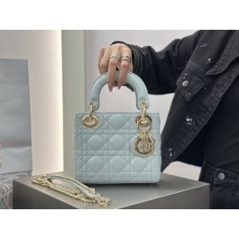 [팬더샵] 디올 레이디 디올 미니백 민트 17*15*7