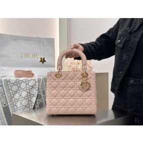[팬더샵] 디올 레이디백 미디움 핑크 24*20*12