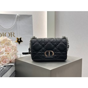 [팬더샵] 디올 카로백 블랙 서플 까나쥬 스몰 20*13*7