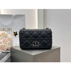 [팬더샵] 디올 카로백 블랙 서플 까나쥬 미디움 25.5*16*9