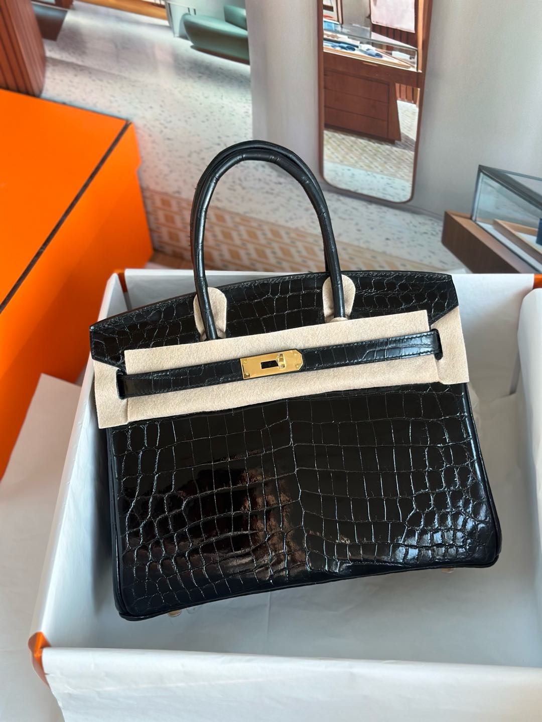 [다바오] 에르메스 버킨 핸드백 30*