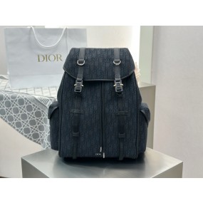 [팬더샵] 디올 히트 더 로드 플랩 백팩 블랙 43*43*18