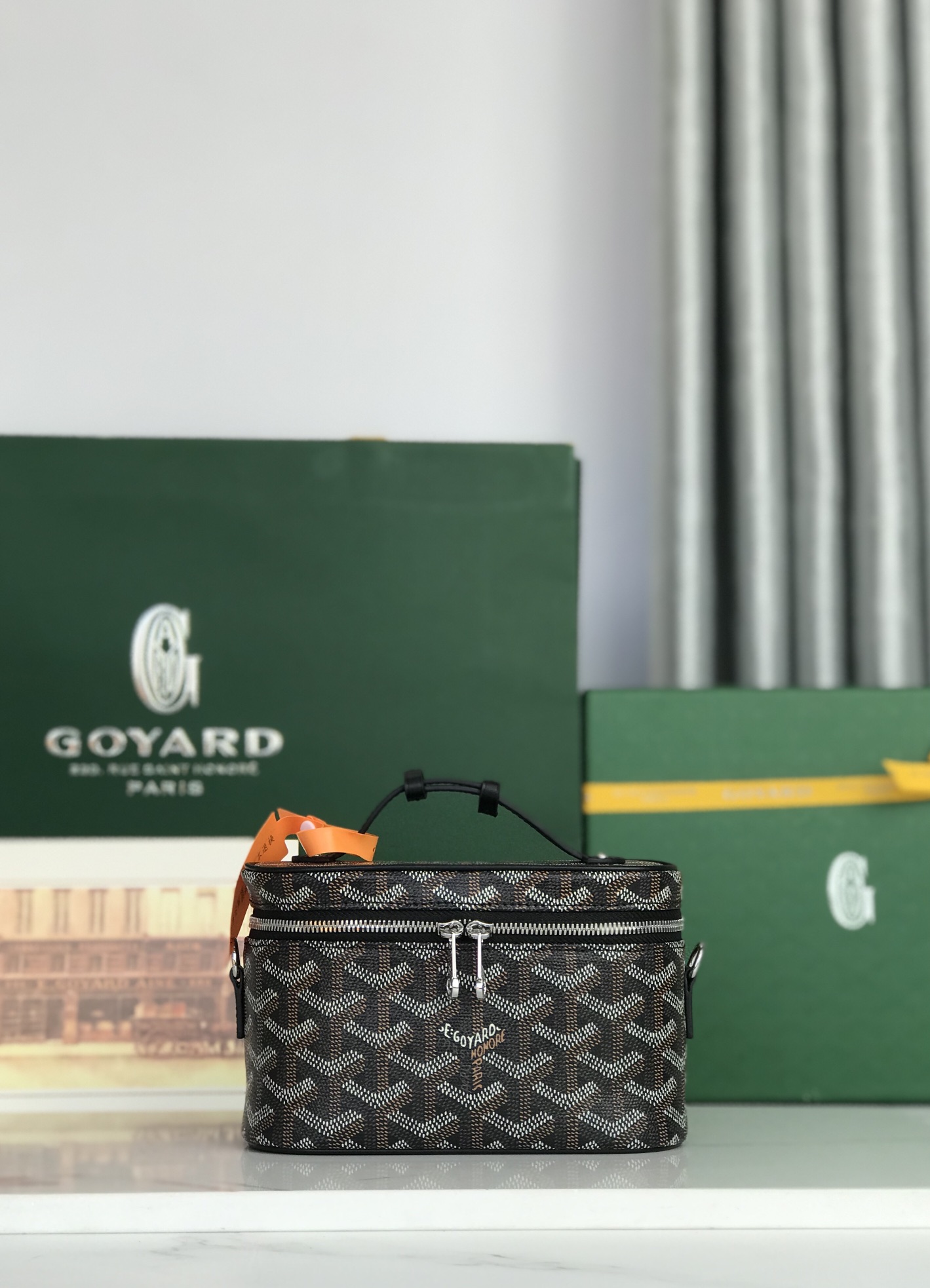 고야드 뮤즈 바니티백 블랙 16*8*10