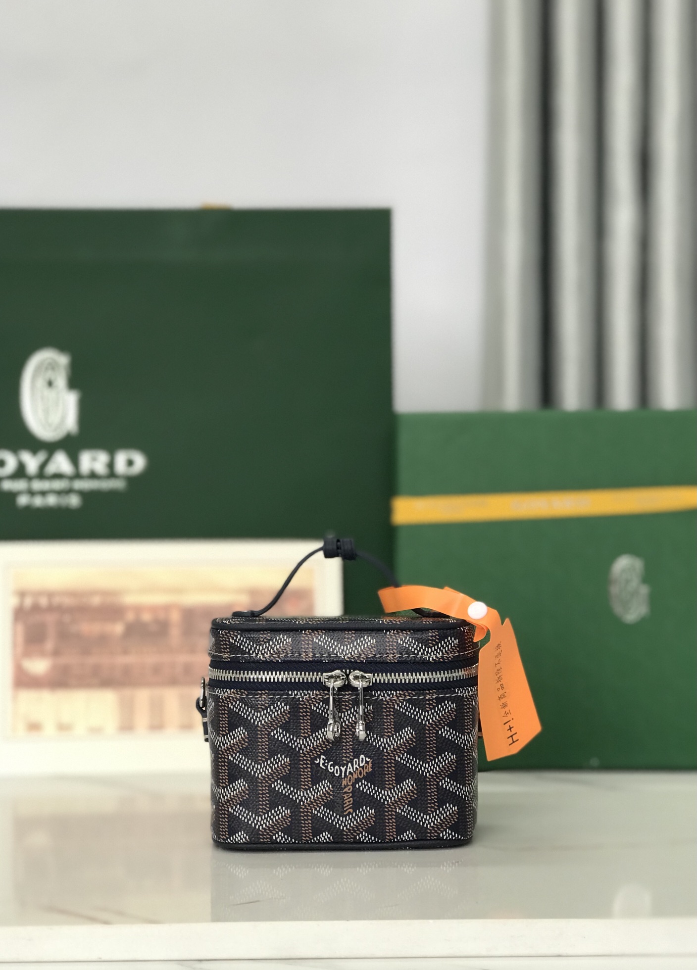 고야드 뮤즈 나노 바니티 케이스 블랙 11*6*9