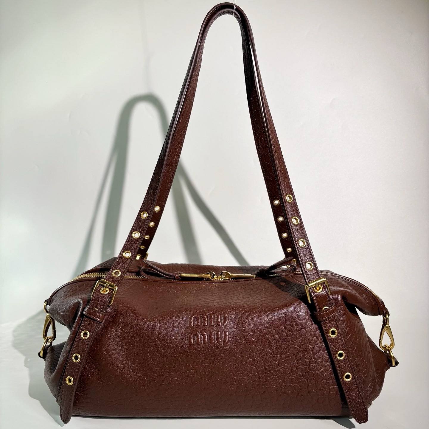 [작은미우] 미우미우 몽크 숄더백 37*21*15