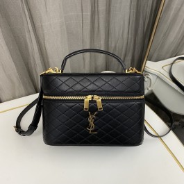 생 로랑 가비 베니티 백 블랙 22*15.5*8