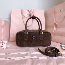 [작은미우] 미우미우 아르카디 스웨이드백 22*10.5*7.5