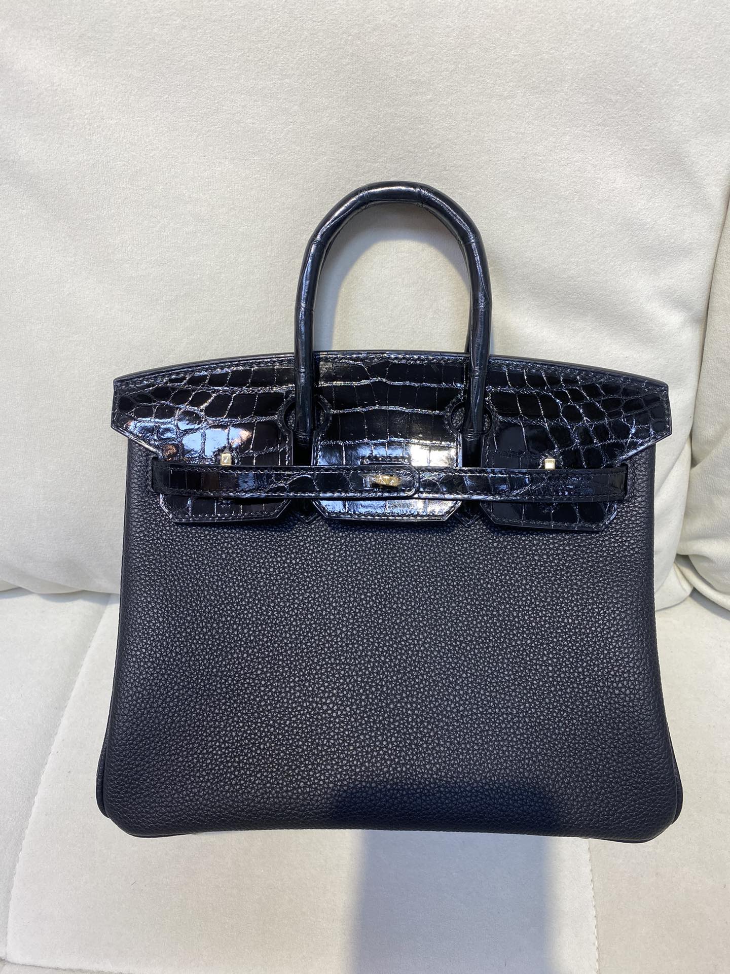 [다바오] 에르메스 버킨30 악어가죽 핸드백 30*