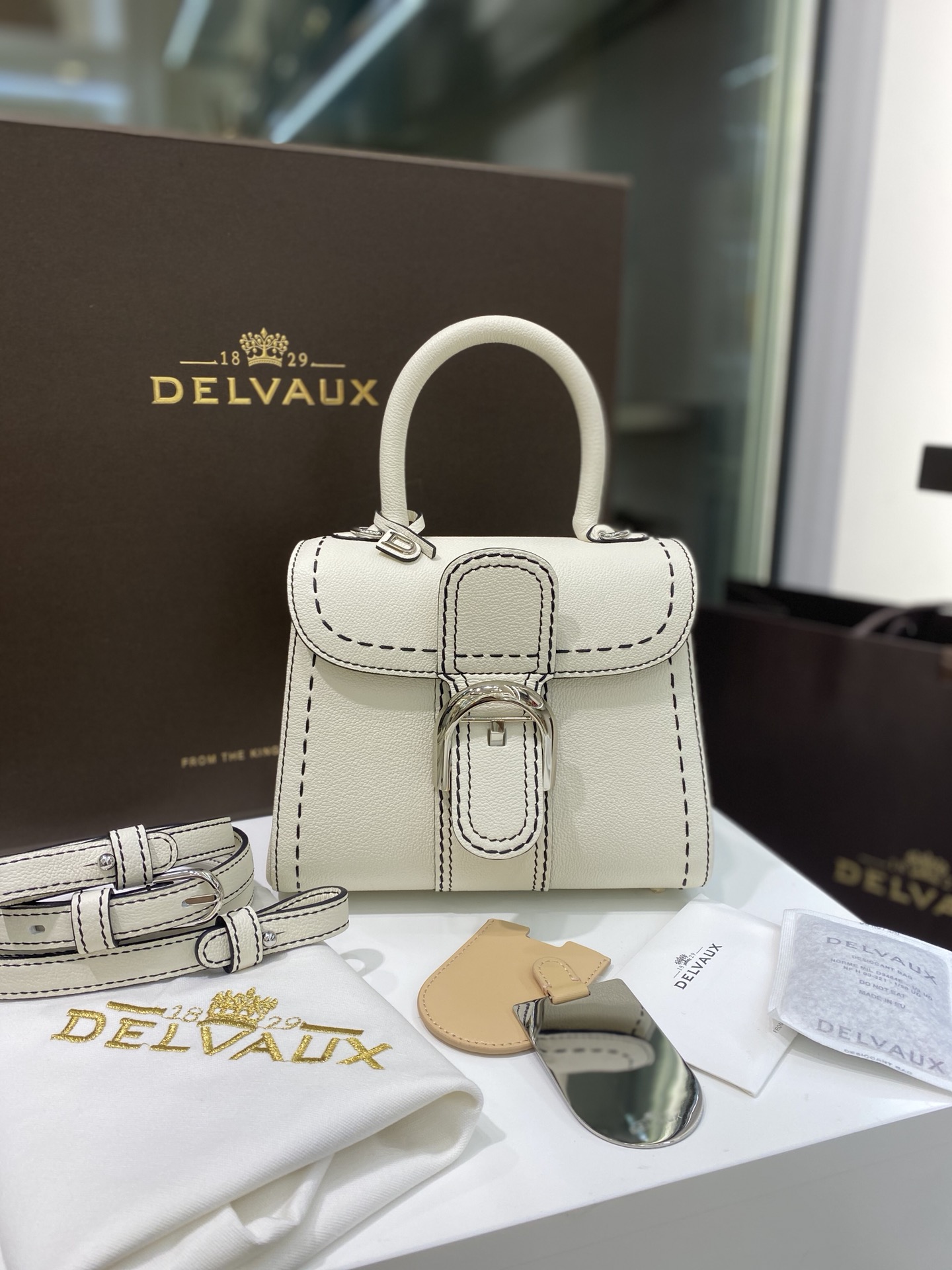 [L.P] 델보 브리앙 백 20*