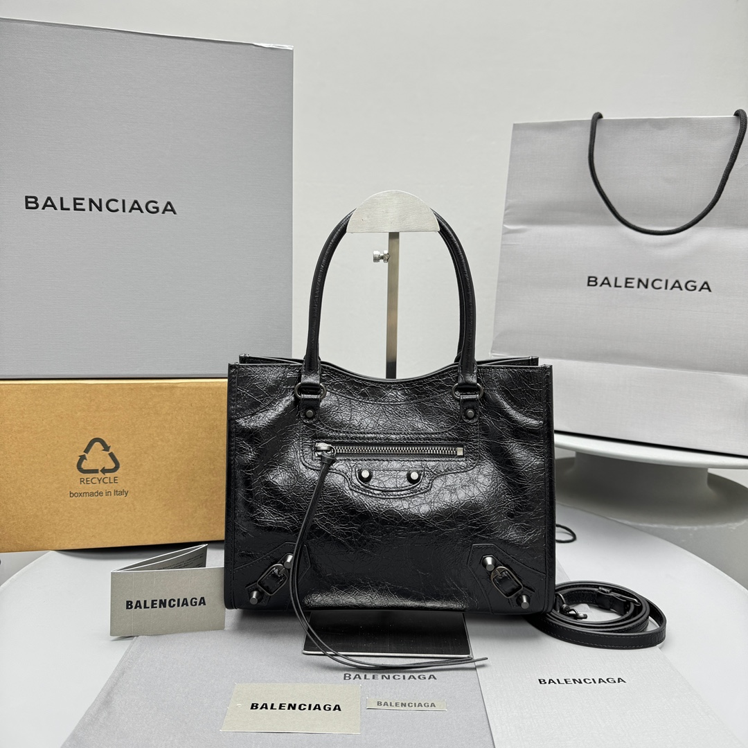 [세터] 발렌시아가 시티 모터백 26*10*20