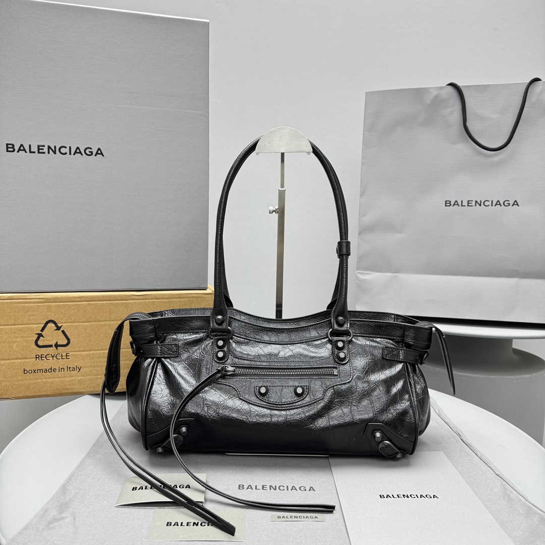 [세터] 발렌시아가 시티 웨스트 숄더백 31*10*19