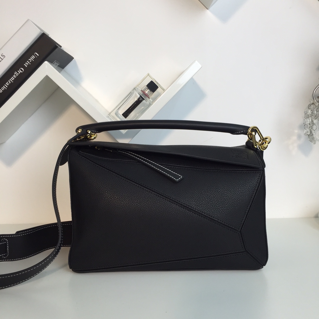 [나나] 로에베 퍼즐 엣지백 블랙 29*18*12