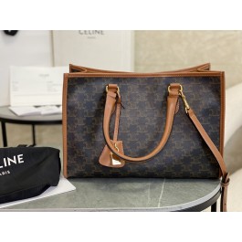 [팬더] 셀린느 호이즌탈 카브스 토트백 브라운  35*22*7