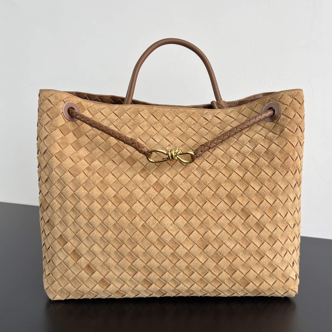 [징] 보테가 안디아모 스웨이드 토트백 베이지 45*22*34