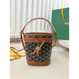 [팬더] 고야드 플롯 미니 버킷백 브라운 12*10*17.5