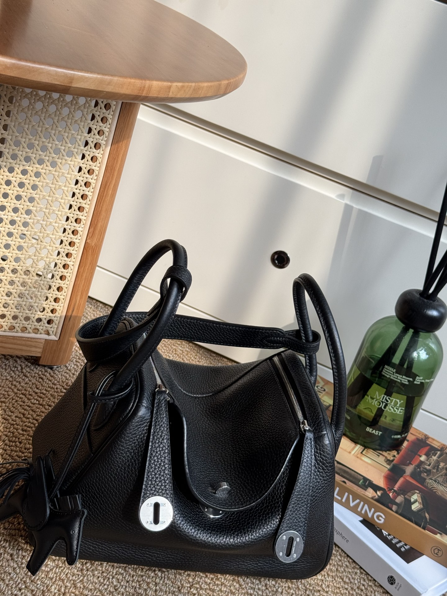 [찡댄] 에르메스 린디 26 블랙 숄더백