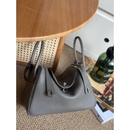 [찡댄] 에르메스 린디 26 그레이 숄더백