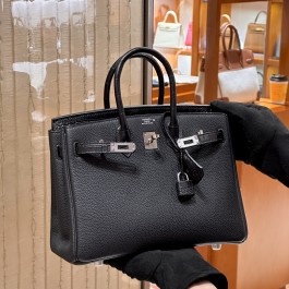 [찡댄] 에르메스 버킨 25 토고 백 블랙