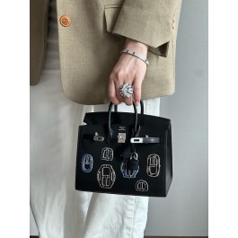 [찡댄] 에르메스 버킨 셀리에 20 부클러리 모데르네 카사크백 블랙