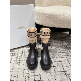 [제이드] 디올 D-Major 앵클 부츠 베이지