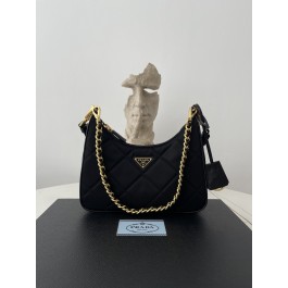 [블랙프라임] 프라다 1995 체인 리나일론 미니 백 22*18*6