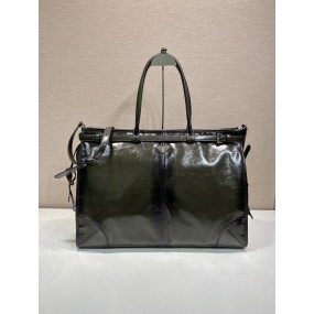 [근야오] 프라다 소프트 럭스 숄더백 블랙 50*36*17